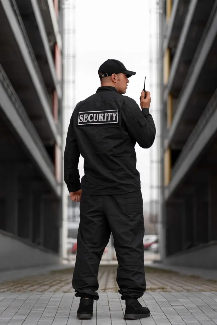 PrimeGuards uniformed security officer on patrol