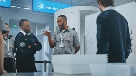 PrimeGuards team briefing and building a site security plan